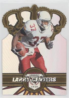 1997 Pacific Crown Collection - Gold Crown Die-Cuts #1 - Larry Centers