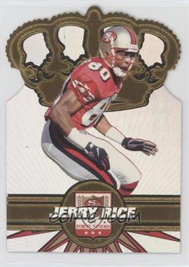 1997 Pacific Crown Collection - Gold Crown Die-Cuts #31 - Jerry Rice