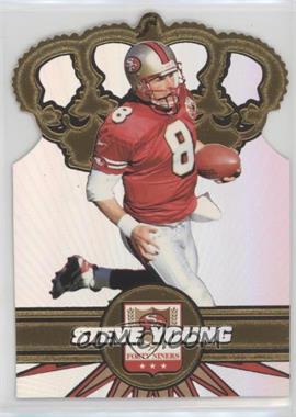 1997 Pacific Crown Collection - Gold Crown Die-Cuts #32 - Steve Young [EX to NM]