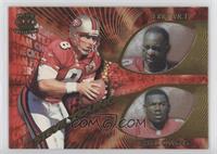 Jerry Rice, Terrell Owens, Steve Young