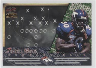 1997 Pacific Crown Royale - Chalk Talk #4 - Terrell Davis