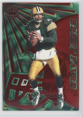 1997 Pacific Dynagon Prism - [Base] - Red #54 - Brett Favre