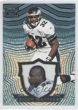 1997 Pacific Invincible - [Base] - Platinum Blue #114 - Ricky Watters