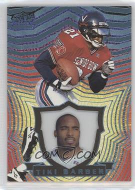 1997 Pacific Invincible - [Base] - Platinum Blue #95 - Tiki Barber