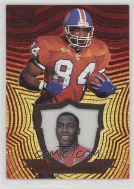 1997 Pacific Invincible - [Base] - Red #46 - Shannon Sharpe