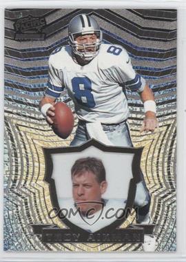 1997 Pacific Invincible - [Base] - Silver #36 - Troy Aikman