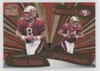 Steve Young, Jim Druckenmiller [EX to NM]