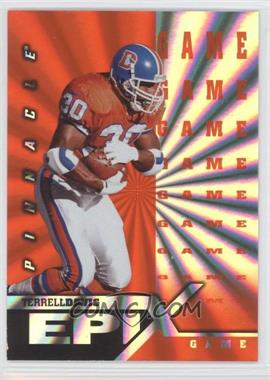 1997 Pinnacle - Epix - Orange #E3 - Game - Terrell Davis