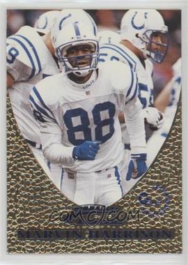 1997 Pinnacle Action Packed - [Base] - Gold Impressions #104 - Marvin Harrison