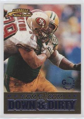 1997 Pinnacle Action Packed - [Base] - Gold Impressions #120 - Reggie White