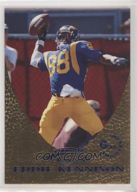 1997 Pinnacle Action Packed - [Base] - Gold Impressions #67 - Eddie Kennison