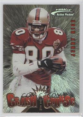 1997 Pinnacle Action Packed - Crash Course #18 - Jerry Rice