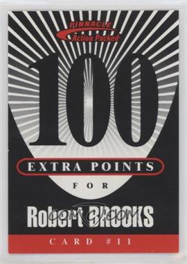 1997 Pinnacle Action Packed - Extra Points Sweepstakes Cards #11 - Robert Brooks (100 Pts)