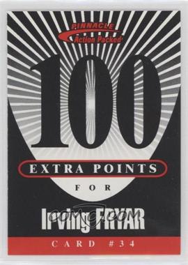 1997 Pinnacle Action Packed - Extra Points Sweepstakes Cards #34 - Irving Fryar (100 Pts)