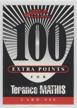 1997 Pinnacle Action Packed - Extra Points Sweepstakes Cards #48 - Terance Mathis (100 Pts)