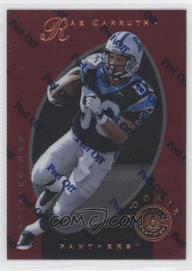 1997 Pinnacle Certified - [Base] - Certified Red #142 - Rae Carruth