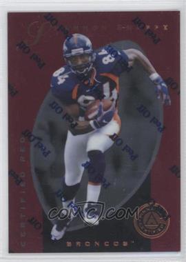 1997 Pinnacle Certified - [Base] - Certified Red #33 - Shannon Sharpe