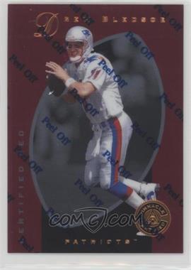 1997 Pinnacle Certified - [Base] - Certified Red #7 - Drew Bledsoe