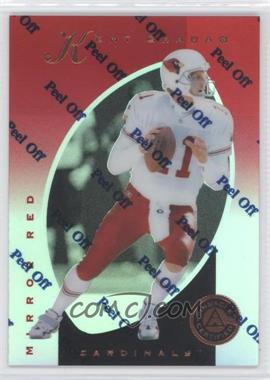 1997 Pinnacle Certified - [Base] - Mirror Red #78 - Kent Graham