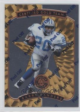 1997 Pinnacle Certified - Certified Team - Gold #7 - Barry Sanders