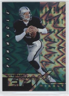 1997 Pinnacle Certified - Epix - Green #E5 - Moment - Jeff George