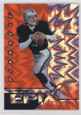 1997 Pinnacle Certified - Epix - Orange #E5 - Moment - Jeff George