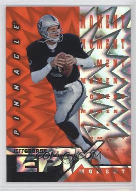 1997 Pinnacle Certified - Epix - Orange #E5 - Moment - Jeff George