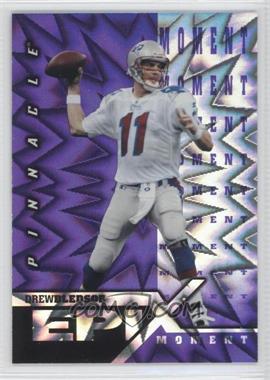 1997 Pinnacle Certified - Epix - Purple #E4 - Moment - Drew Bledsoe