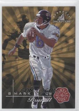 1997 Pinnacle Inscriptions - [Base] - Artist Proof #1 - Mark Brunell