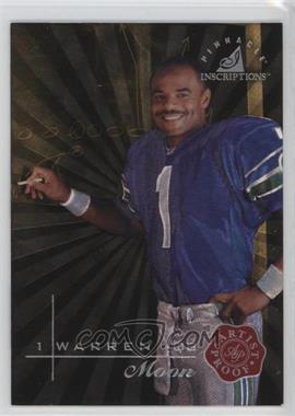 1997 Pinnacle Inscriptions - [Base] - Artist Proof #24 - Warren Moon