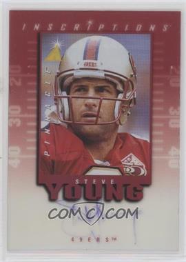 1997 Pinnacle Inscriptions - Signatures #_STYO - Steve Young /1900