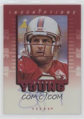 1997 Pinnacle Inscriptions - Signatures #_STYO - Steve Young /1900