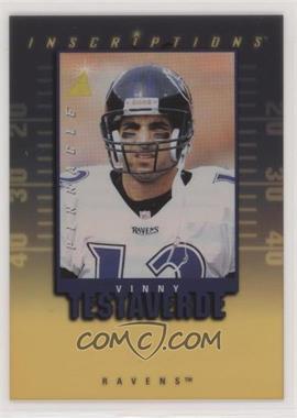 1997 Pinnacle Inscriptions - Signatures #_VITE - Vinny Testaverde /1975