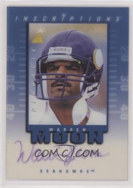 1997 Pinnacle Inscriptions - Signatures #_WAMO - Warren Moon /1975