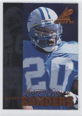 1997 Pinnacle Inside - [Base] - Silver Lining #3 - Barry Sanders