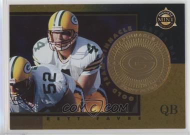 1997 Pinnacle Mint Collection - [Base] - Gold Team Pinnacle #1 - Brett Favre