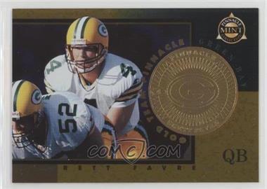 1997 Pinnacle Mint Collection - [Base] - Gold Team Pinnacle #1 - Brett Favre