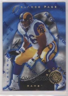 1997 Pinnacle Totally Certified - [Base] - Platinum Blue #121 - Orlando Pace /2499