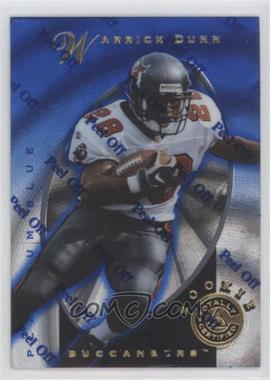 1997 Pinnacle Totally Certified - [Base] - Platinum Blue #144 - Warrick Dunn /2499