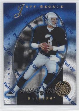 1997 Pinnacle Totally Certified - [Base] - Platinum Blue #23 - Jeff George /2499