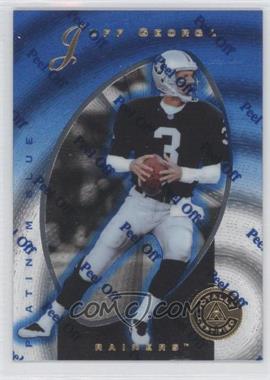 1997 Pinnacle Totally Certified - [Base] - Platinum Blue #23 - Jeff George /2499