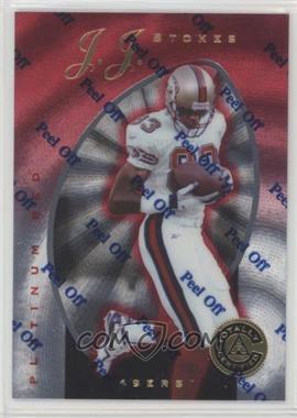 1997 Pinnacle Totally Certified - [Base] - Platinum Red #105 - J.J. Stokes /4999