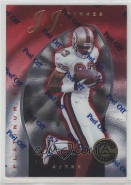 1997 Pinnacle Totally Certified - [Base] - Platinum Red #105 - J.J. Stokes /4999