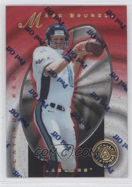 1997 Pinnacle Totally Certified - [Base] - Platinum Red #12 - Mark Brunell /4999