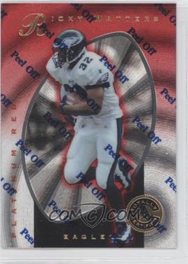1997 Pinnacle Totally Certified - [Base] - Platinum Red #24 - Ricky Watters /4999