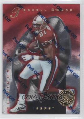 1997 Pinnacle Totally Certified - [Base] - Platinum Red #27 - Terrell Owens /4999