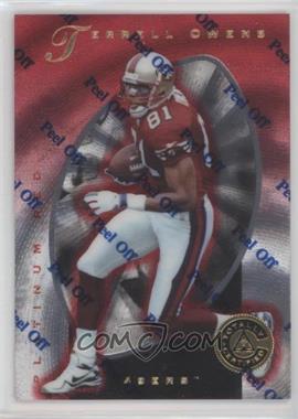 1997 Pinnacle Totally Certified - [Base] - Platinum Red #27 - Terrell Owens /4999