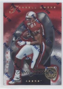 1997 Pinnacle Totally Certified - [Base] - Platinum Red #27 - Terrell Owens /4999