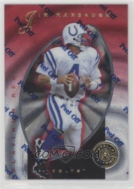 1997 Pinnacle Totally Certified - [Base] - Platinum Red #36 - Jim Harbaugh /4999