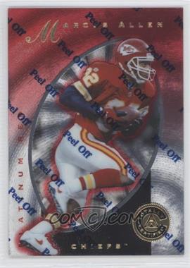 1997 Pinnacle Totally Certified - [Base] - Platinum Red #38 - Marcus Allen /4999